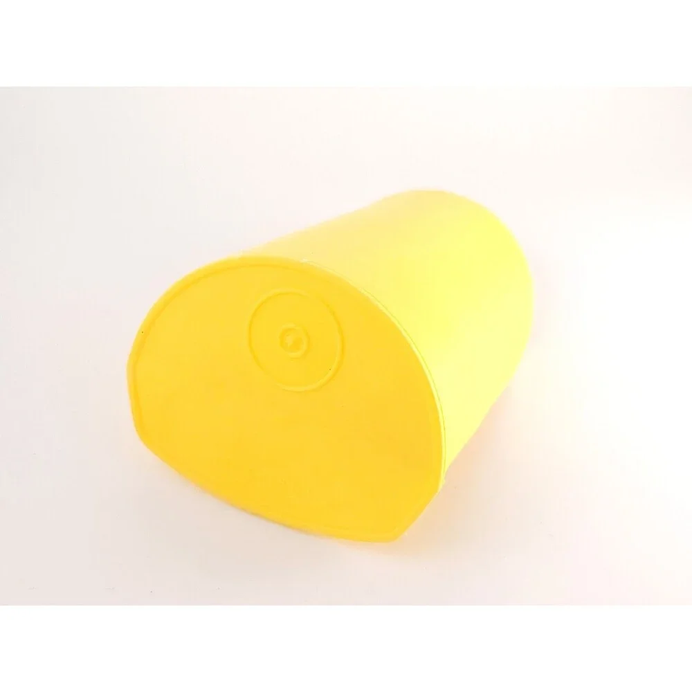 Vintage Tupperware Yellow Rocker Scoop 292-18 Canister Flour Sugar Kitchen